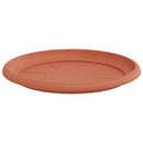 Rund Blomsterbakke 24 pcs Mursten Rød Ø 27 x 2,5 cm Plastik