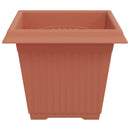 Firkantet Blomsterkrukke 6 pcs Mursten Rød 38 x 38 x 30 cm