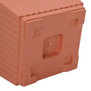 Firkantet Blomsterkrukke 24 pcs Mursten Rød 28,5 x 28,5 x 22 cm