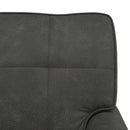Chaise Lounge med pude Sort 91 x 157 x 91 cm Faux læder