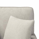 Chaise lounge med volant Cremefarvet 157 x 91 x 91 cm ARES