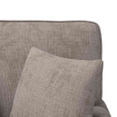 Chaise lounge med volant Sandfarvet 157 x 91 x 91 cm ARES