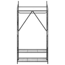 Åben Garderobe Ensfarvet 78 x 36 x 158 cm