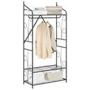 Åben Garderobe Ensfarvet 2 pcs 78 x 36 x 158 cm