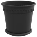 Plantepotter 6 pcs Sort Ø 19 x 16 cm Plastik