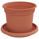 Plantepotter 24 pcs Mursten Rød Ø 12,5 x 10 cm Plastik