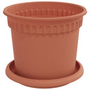 Plantepotter 24 pcs Mursten Rød Ø 15 x 12 cm Plastik