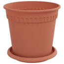 Plantepotter 24 pcs Mursten Rød Ø 17 x 14 cm Plastik