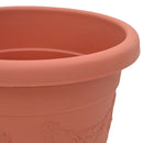 Plantepotter 6 pcs Mursten Rød Ø 39 x 32 cm Plastik