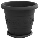 Plantepotter 6 pcs Sort Ø 30 x 25 cm Plastik