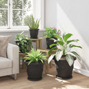 Plantepotter 6 pcs Sort Ø 34 x 28 cm Plastik