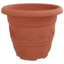 Plantepotter 24 pcs Mursten Rød Ø 22 x 18 cm Plastik