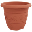 Plantepotter 24 pcs Mursten Rød Ø 30 x 25 cm Plastik