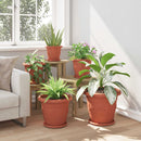 Plantepotter 24 pcs Mursten Rød Ø 34 x 28 cm Plastik
