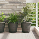 Plantepotter 24 pcs Sort Ø 30 x 25 cm Plastik