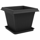 Plantepotter 6 pcs Sort 43 x 43 x 33,5 cm Plastik