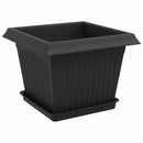 Plantepotter 24 pcs Sort 23 x 23 x 17,5 cm Plastik