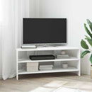 HjørneTVskab Hvid 102x40,5x45cm Konstrueret træ