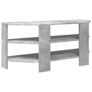 HjørneTVskab Beton Grå 102x40,5x45cm Konstrueret træ