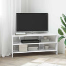 HjørneTVskab Højglans Hvid 102x40,5x45cm Konstrueret træ
