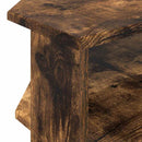 HjørneTVskab Røget eg 102x40,5x45cm Konstrueret træ