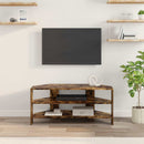 HjørneTVskab Røget eg 102x40,5x45cm Konstrueret træ