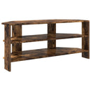 HjørneTVskab Røget eg 102x40,5x45cm Konstrueret træ