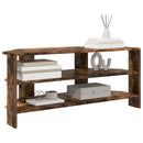 HjørneTVskab Røget eg 102x40,5x45cm Konstrueret træ