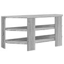 HjørneTVskab 102x40,5x45cm Grå Sonoma Konstrueret træ