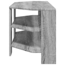 HjørneTVskab 102x40,5x45cm Grå Sonoma Konstrueret træ