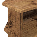 HjørneTVskab Gammelt træ 102x40,5x45cm Konstrueret træ
