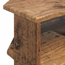 HjørneTVskab 102x40,5x45cm Gammelt træ Konstrueret træ
