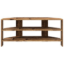 HjørneTVskab Gammelt træ 102x40,5x45cm Konstrueret træ