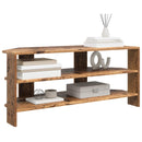 HjørneTVskab 102x40,5x45cm Gammelt træ Konstrueret træ