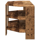 HjørneTVskab Gammelt træ 102x40,5x45cm Konstrueret træ