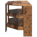HjørneTVskab 102x40,5x45cm Gammelt træ Konstrueret træ