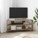 HjørneTVskab Artisan Egetræ 102x40,5x45cm Konstrueret træ