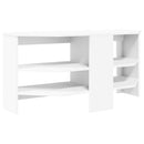 HjørneTVskab Hvid 102 x 40,5 x 45 cm Konstrueret træ