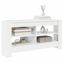 HjørneTVskab Højglans Hvid 102 x 40,5 x 45 cm Konstrueret træ