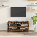 HjørneTVskab Røget eg 102 x 40,5 x 45 cm Konstrueret træ
