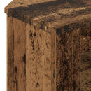 HjørneTVskab Gammelt træ 102 x 40,5 x 45 cm Konstrueret træ