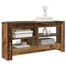 HjørneTVskab Gammelt træ 102 x 40,5 x 45 cm Konstrueret træ
