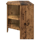 HjørneTVskab Gammelt træ 102 x 40,5 x 45 cm Konstrueret træ