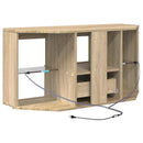 Hjørne LED TV Skab Sonoma eg 100 x 40 x 50 cm Konstrueret træ