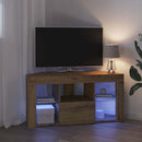 Hjørne LED TV Skab 100 x 40 x 50 cm Artisan Egetræ