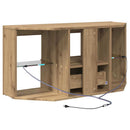 Hjørne LED TV Skab 100 x 40 x 50 cm Artisan Egetræ