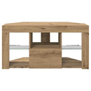 Hjørne LED TV Skab 100 x 40 x 50 cm Artisan Egetræ