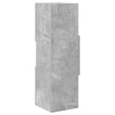 Hjørneskab Beton Grå 25,5x25x80cm Konstrueret træ