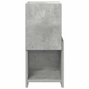 Hjørneskab Beton Grå 25,5x25x55cm Konstrueret træ