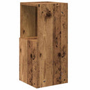 Hjørneskab Gammelt træ 25,5x25x55cm Konstrueret træ